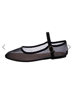 DÔEN Swiss Dot Mary Jane Flat 39.5